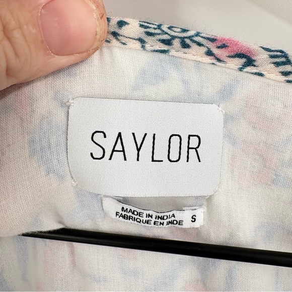 Saylor Evelynne Mini Dress Small Bohemian Floral - Picture 7 of 7